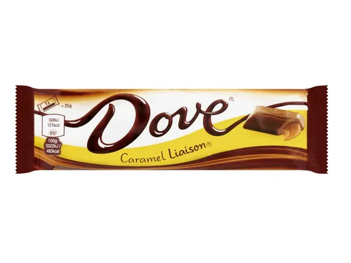 Dove chocoladereep liaison caramel 50 gram