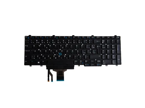 Origin Storage KB-69WKT, Clavier, Tchèque, Clavier backlight, DELL, D
