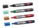 Viltstift Nobo Whiteboard Liquid Ink Drymarker Assorti 3mm à 4st