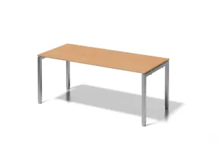 In hoogte verstelbaar bureau,HxBxD 650-850x1800x800mm,blad beuken - 1