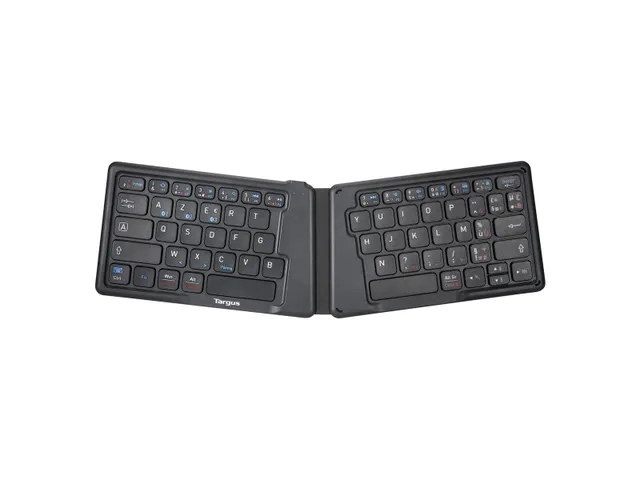Targus AKF003FR toetsenbord Universeel Bluetooth AZERTY Frans Zwart