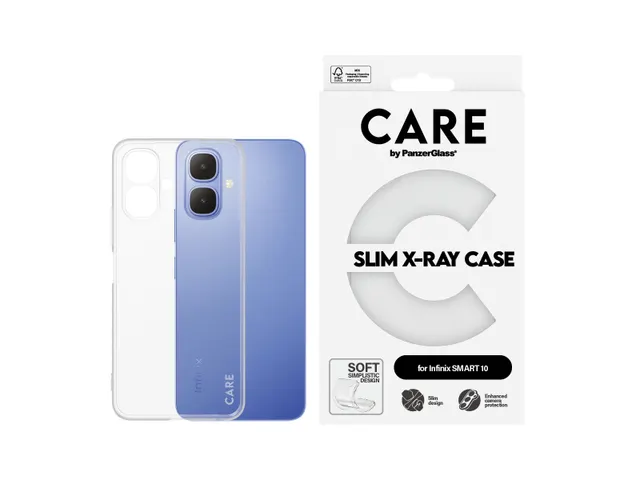 PanzerGlass CARE by X-Ray Case Infinix Smart 10, Hoes, Infinix,