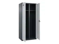 locker voor scheiding van kleding,HxBxD 1850x800x500mm,2vak