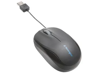 Pro Fit mobiele intrekbare muis, zwart - 2