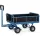 Handtrekwagen 6453P 450kg 1140x740mm hout polyurethaan wielen