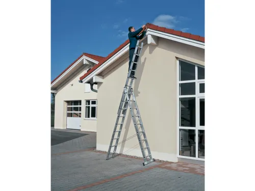 multifunctionele telescoopladder,3x8,sporten,balk L 2,42-5,25m