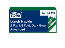 Tork 477423 Lunchservet Advanced Donkergroen 33x33cm