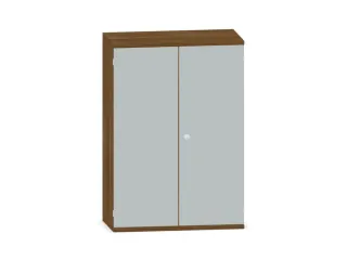 Kantoorkast 1150x800x430mm Decor Romp Noten Decor Front Lichtgrijs - 1