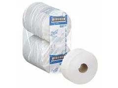 Scott Essential toiletpapier jumbo 2-laags Wit 6 rollen