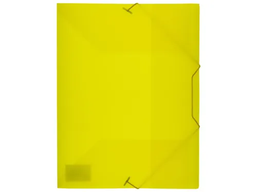 Elastomap Kangaro A4 PP transparant geel