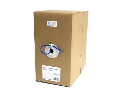 Bulkrol Netwerkkabel 304.8 Meter Cat 5e Ethernet kabel Blauw