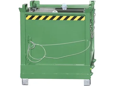 klapbodemcontainer,HxLxB 1145x840x1245mm,0,75m³,hijsogen,vorksloffen