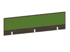 baliepaneel bureau aanbouw achter NV bruin hickory BN7048-groen 1600mm