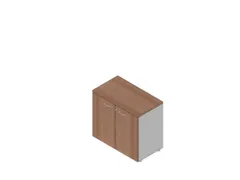 kantoorkast,HxBxD 730x800x450mm,1xhouten vloer,2ordnerhoogte