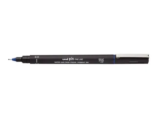 Fineliner Uni-ball Pin 0.5mm blauw - 2