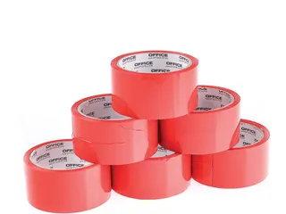 Verpakkingstape rood 48mmx46m - 3
