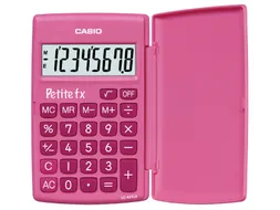 Rekenmachine Casio basisschool roze LC-401LV-PINK