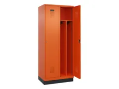 locker voor scheiding van kleding,HxBxD 1950x800x500mm,2vak