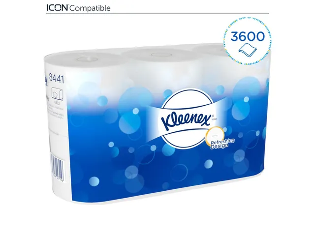 Toiletpapier Kleenex 2-laags 600vel wit 8441