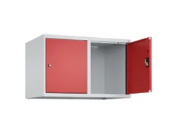 opzetkast,v. locker,2vak.,vak B 400mm,HxBxD 500x800x500mm,cilinderslot