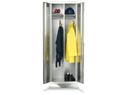 garderobe-/vakkenkast,HxBxD 1800x800x500mm,cil.-slot