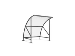 overdekte fietsenstalling,HxBxD 2290x2090x2180mm,dak polycarbonaat
