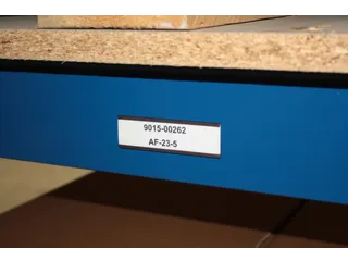 etikethouder,HxL 30x100mm,m. magneet,zwart - 4