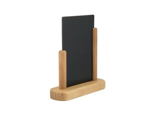 Krijtbord Securit Elegant 17x16x5cm teak hout