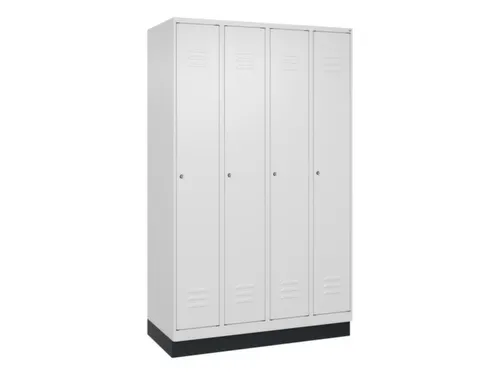 locker voor scheiding van kleding,HxBxD 1950x1200x500mm,4vak