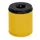 prullenmand zelfblussend 30 liter HxØ 390x375mm kop zwart geel