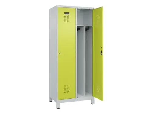 locker voor scheiding van kleding,HxBxD 1950x800x500mm,2vak