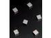 Aimants pour tableau en verre 10x10x5mm 6 pièces