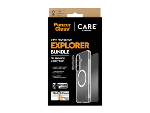PanzerGlass CR34288, Hoes, Samsung, Galaxy S26+, 17 cm (6.7 inch), Tra