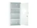 EHBO kast First Aid Only leeg 12x30x60 cm wit
