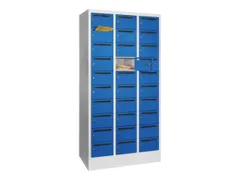 Postsorteerkast 1850x930x500mm 3x10 Vakken Ral7035 Front Ral5010