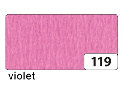 Crepepapier Folia 250X50Cm Nr119 Violet