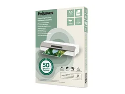 Lamineerhoes Fellowes A5 light 50% gerecycled mat 100stuks