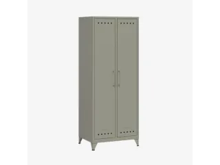 kleding-/wasgoedkast,HxBxD 1800x700x510mm,scheidingswand,4voeten - 2