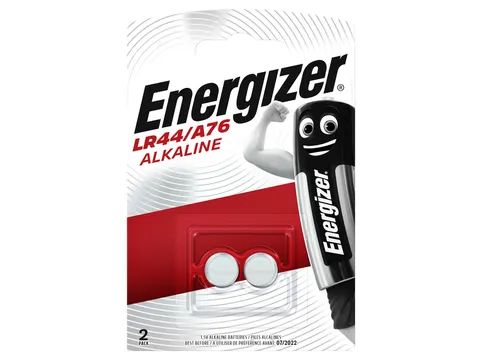 Batterij Energizer knoopcel 2x LR44 alkaline