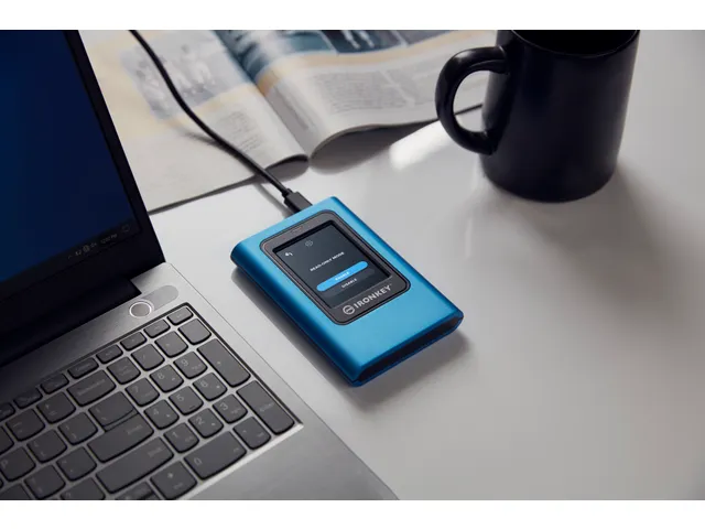 7680GB IronKey Vault Privacy 80 XTS-AES 256-bits beveiligde externe SS
