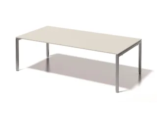vergadertafel/directiebureau,HxBxD 650-850x2400x1200mm,rechthoekig - 1