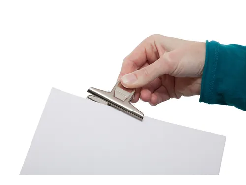 Papierklem MAUL Pro 75mm capaciteit 20mm zilver