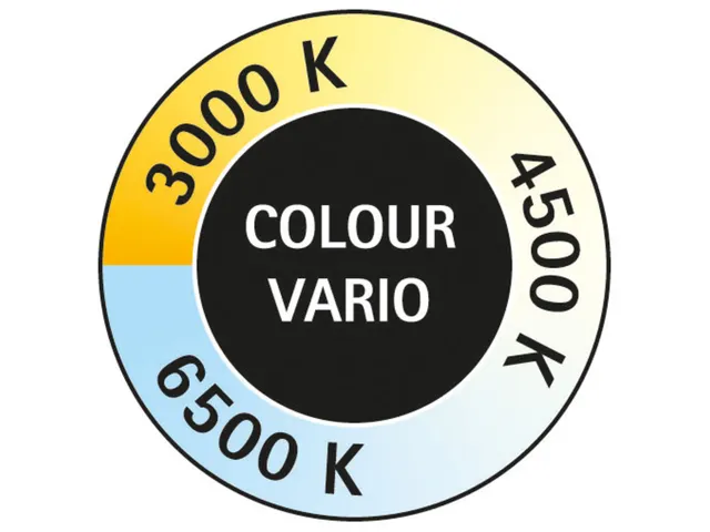 Bureaulamp MAULgrace LED colour vario dimbaar Zilver