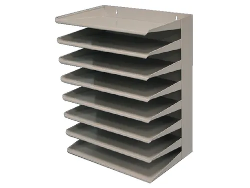 Sorteerrek Vepa Bins 8 delig grijs