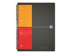 Spiraalblok Oxford International Notebook A5+ ruit 5mm