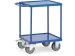 Tafelwagen Laadvlak Van Staalplaat En Rand 2 Etages 500kg 600x600mm