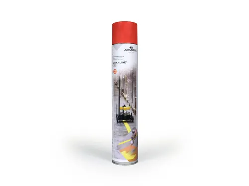 Vloer markeerspray DURALINE 750 ml Rood