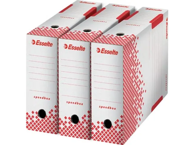 archiefdoos Speedbox 100, rug van 100mm wit