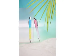 Balpen Faber-Castell Polyball Summer 24 x 2 kokers elk 12 stuks Sunset - 6