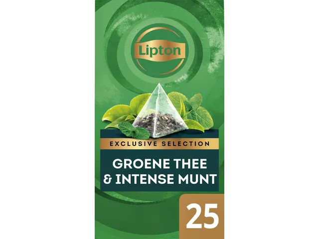 Thee Lipton Exclusive groene thee munt 25x2gr